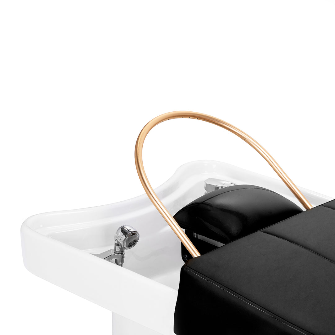 Unidad de Lavado Gabbiano Head Spa 017B Cama Negro 5