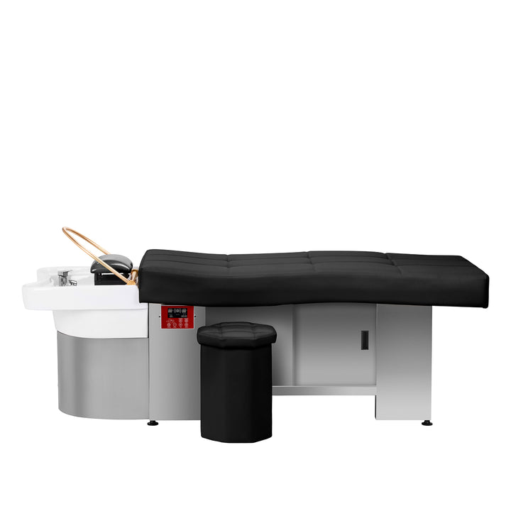 Unidad de Lavado Gabbiano Head Spa 017B Cama Negro 17