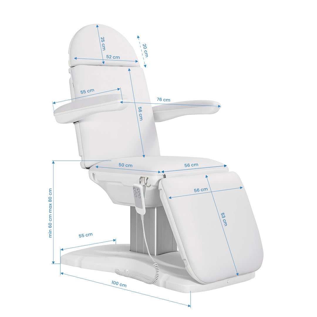 Sillón Estético Eléctrico Sillon Eclipse 3 Motores Blanco - imagen 11