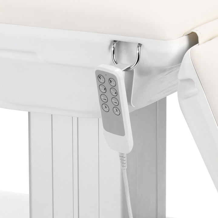 Sillón Estético Eléctrico Eclipse 4 Motores Trendelenburg Blanco 11
