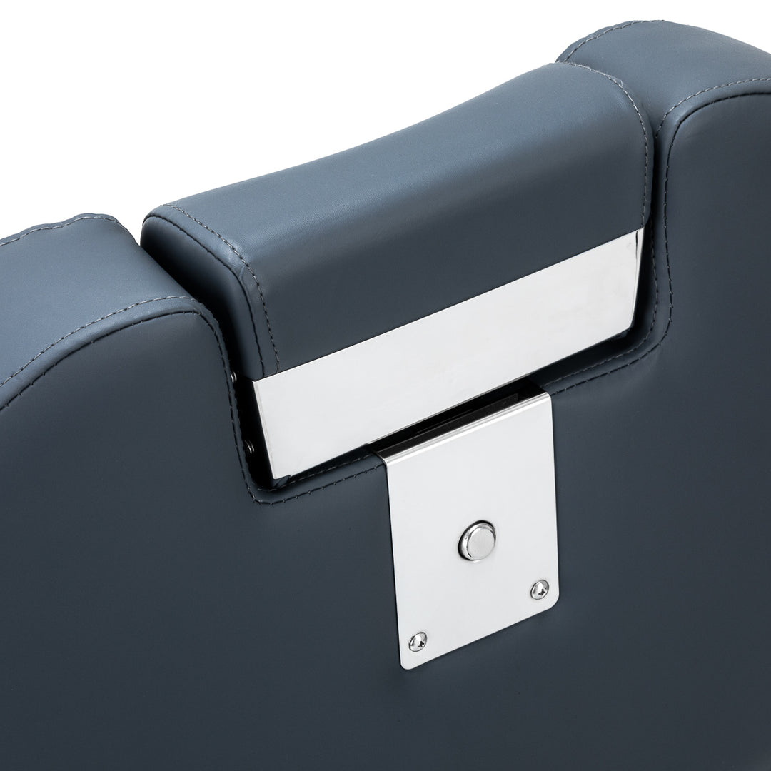 Sillón de Barberia Gabbiano Bruno Azul-Negro - imagen 10