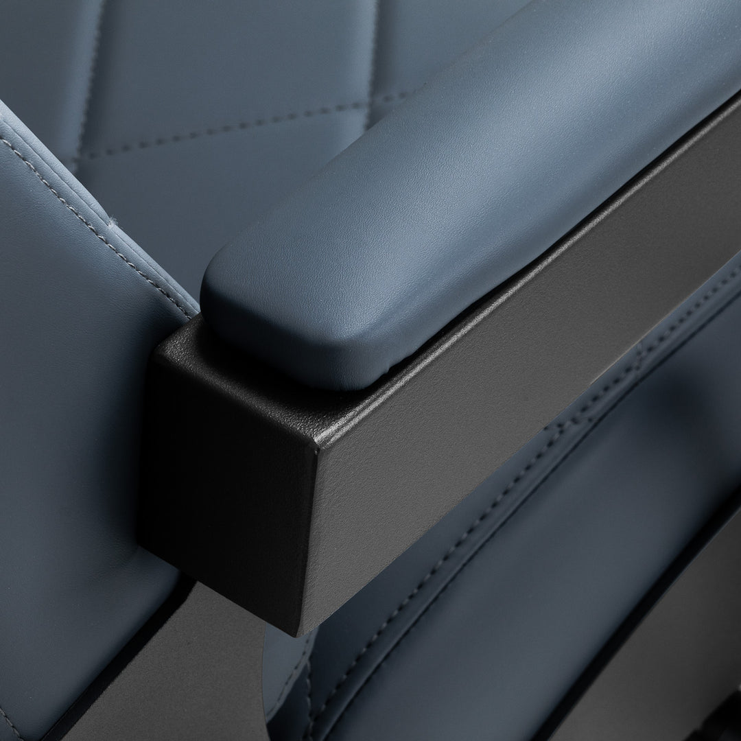 Sillón de Barberia Gabbiano Bruno Azul-Negro - imagen 17
