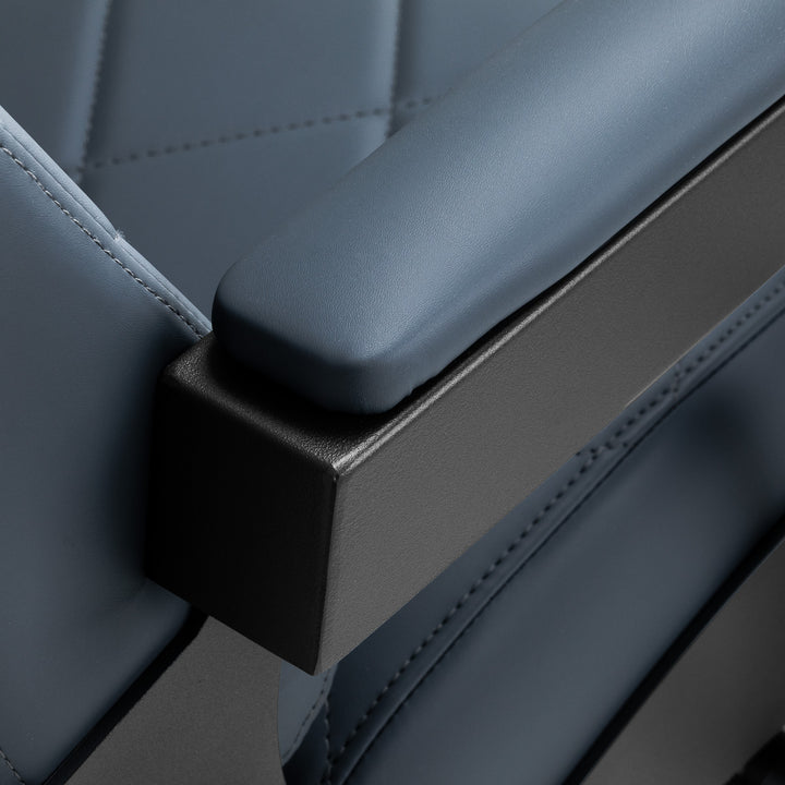 Sillón de Barberia Gabbiano Bruno Azul-Negro - imagen 17