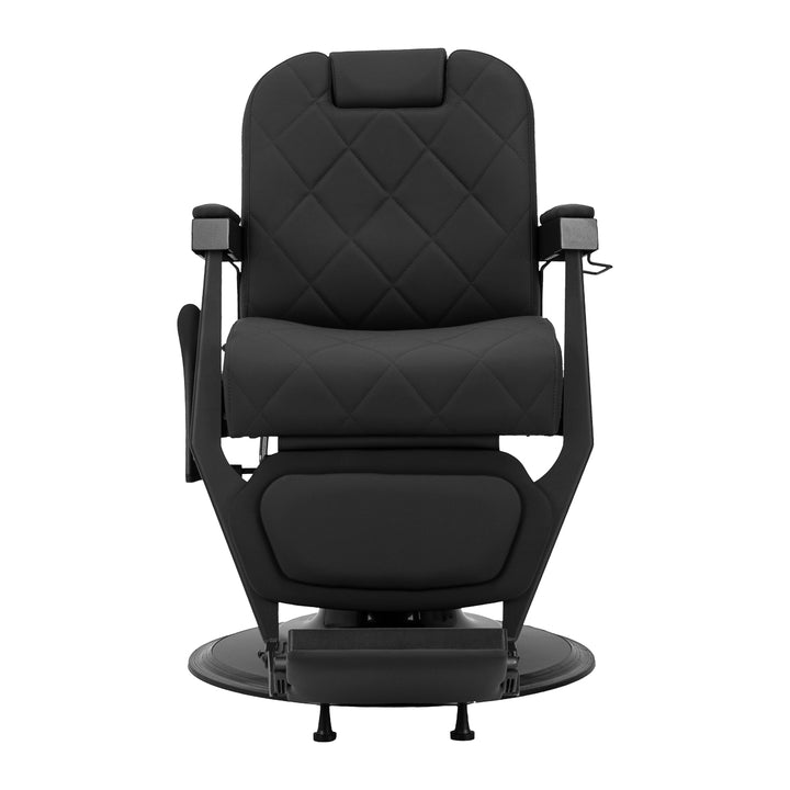 Sillón de Barberia Gabbiano Bruno Negro-Negro - imagen 2