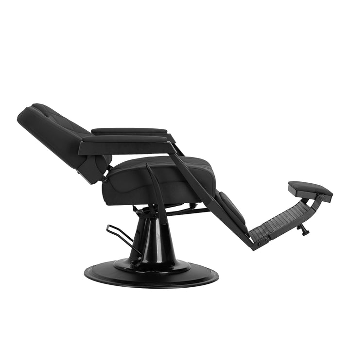 Sillón de Barberia Gabbiano Bruno Negro-Negro - imagen 5