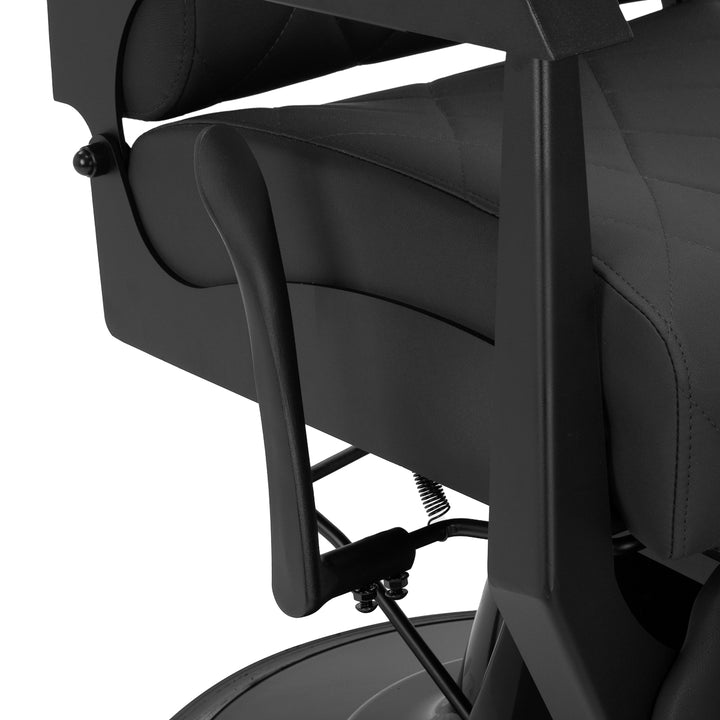 Sillón de Barberia Gabbiano Bruno Negro-Negro - imagen 8