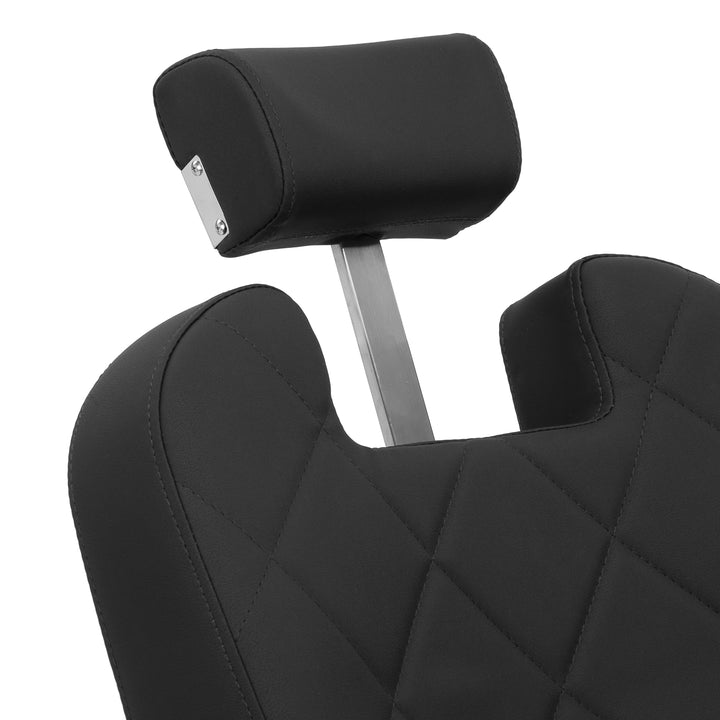 Sillón de Barberia Gabbiano Bruno Negro-Negro - imagen 12