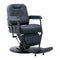 Sillón de Barberia Gabbiano Bruno Azul-Gris