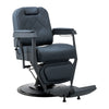 Sillón de Barberia Gabbiano Bruno Azul-Gris