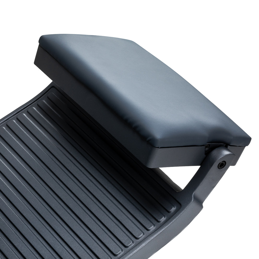 Sillón de Barberia Gabbiano Bruno Azul-Gris - imagen 9