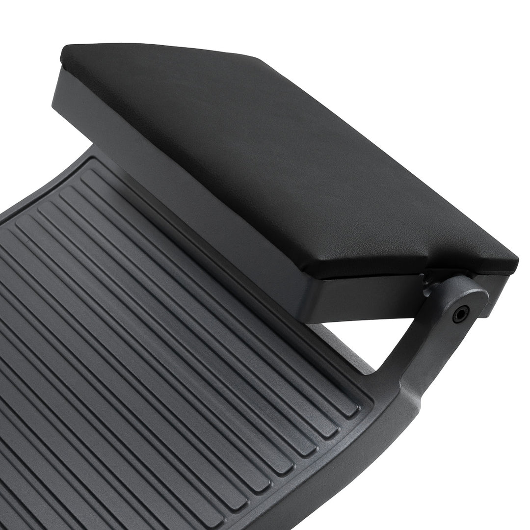 Sillón de Barberia Gabbiano Bruno Negro-Gris - imagen 9