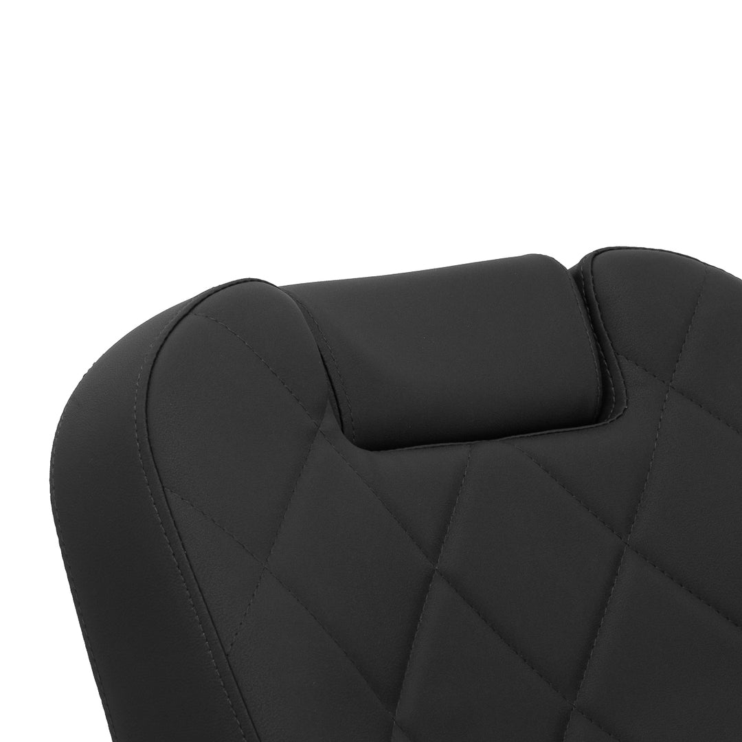 Sillón de Barberia Gabbiano Bruno Negro-Gris - imagen 11
