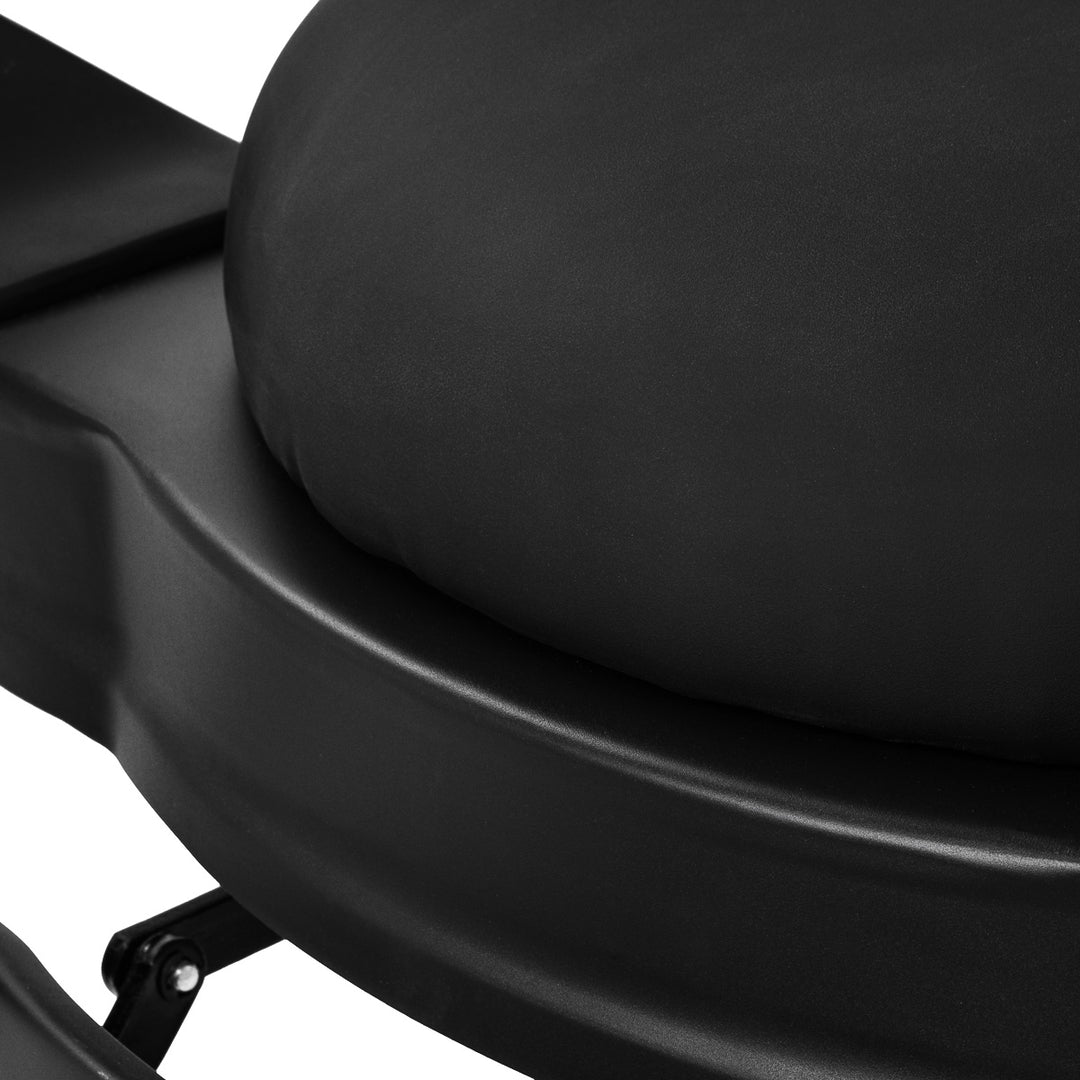 Sillón de Barberia Gabbiano Niccolo Negro‑Negro sin Botones - imagen 12