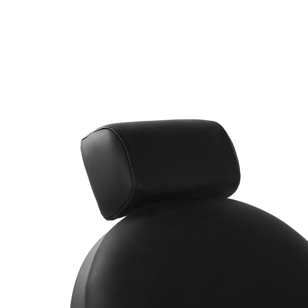 Sillón de Barberia Gabbiano Niccolo Negro‑Negro sin Botones - imagen 14