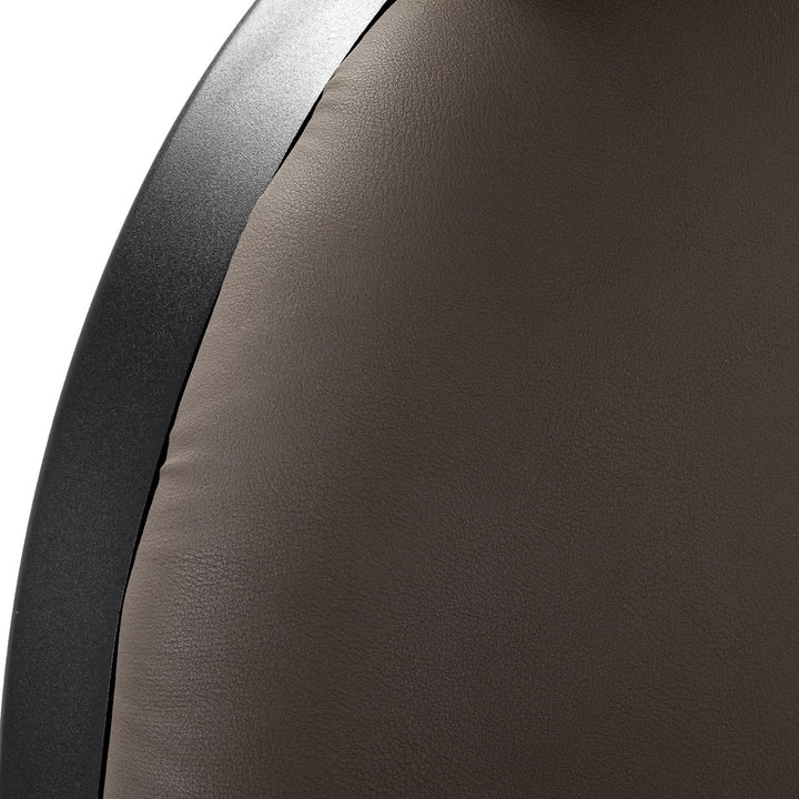 Sillón de Barberia Gabbiano Niccolo Marrón‑Negro sin Botones - imagen 13