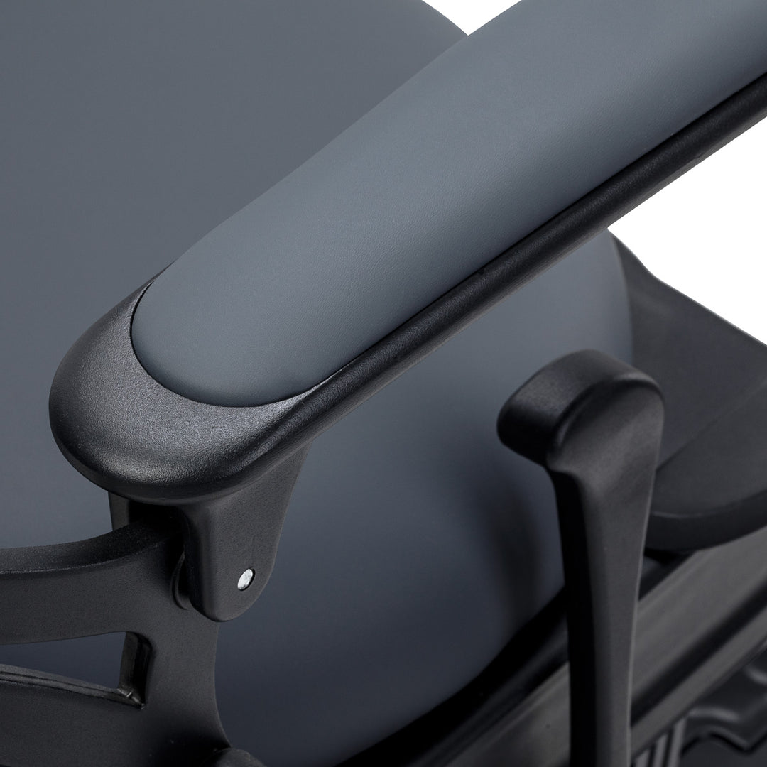 Sillón de Barberia Gabbiano Niccolo Grafito‑Negro sin Botones - imagen 9