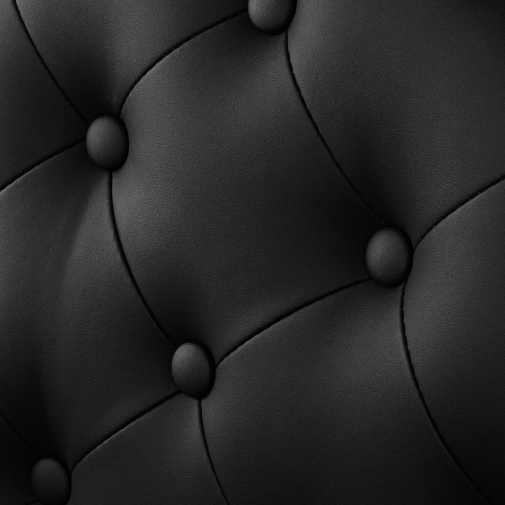 Sillón de Barberia Gabbiano Niccolo Negro-Negro - imagen 12