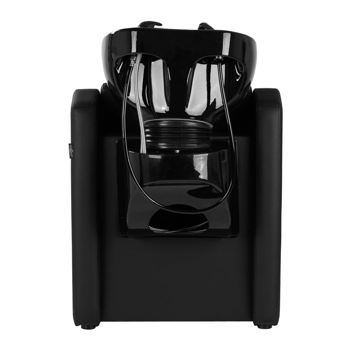 Unidad de Lavado Gabbiano Carmen con Reposapiés Ajustable Negro 6