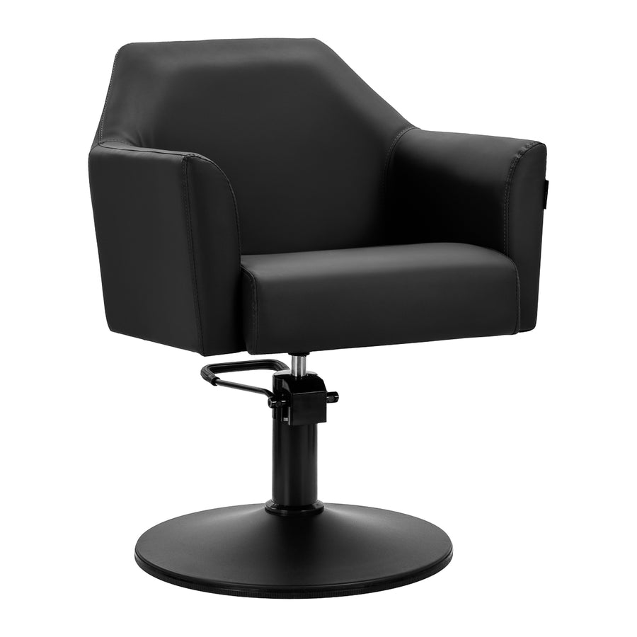 Silla de Peluquería Gabbiano Davos Negra 1