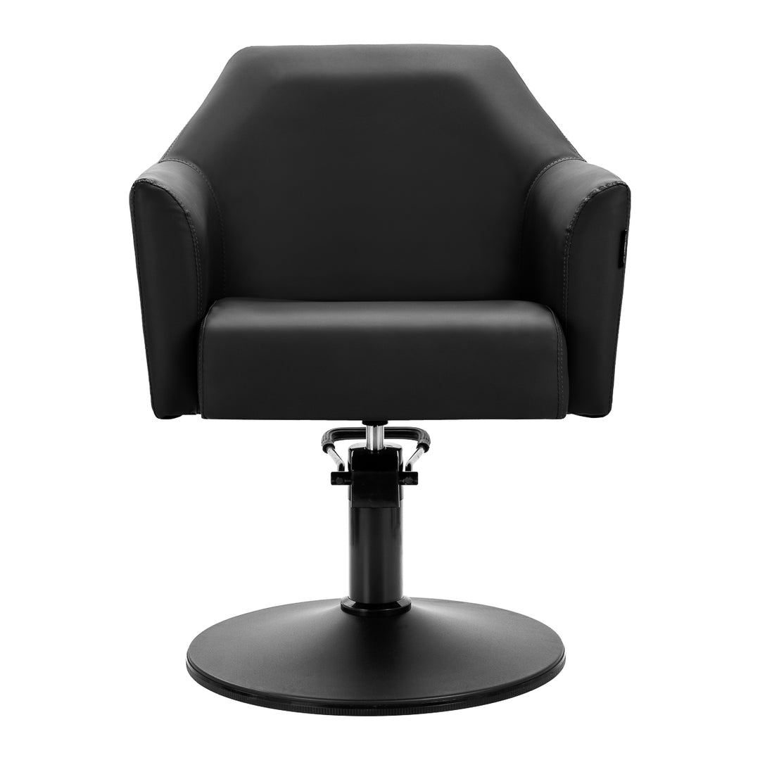 Silla de Peluquería Gabbiano Davos Negra 2