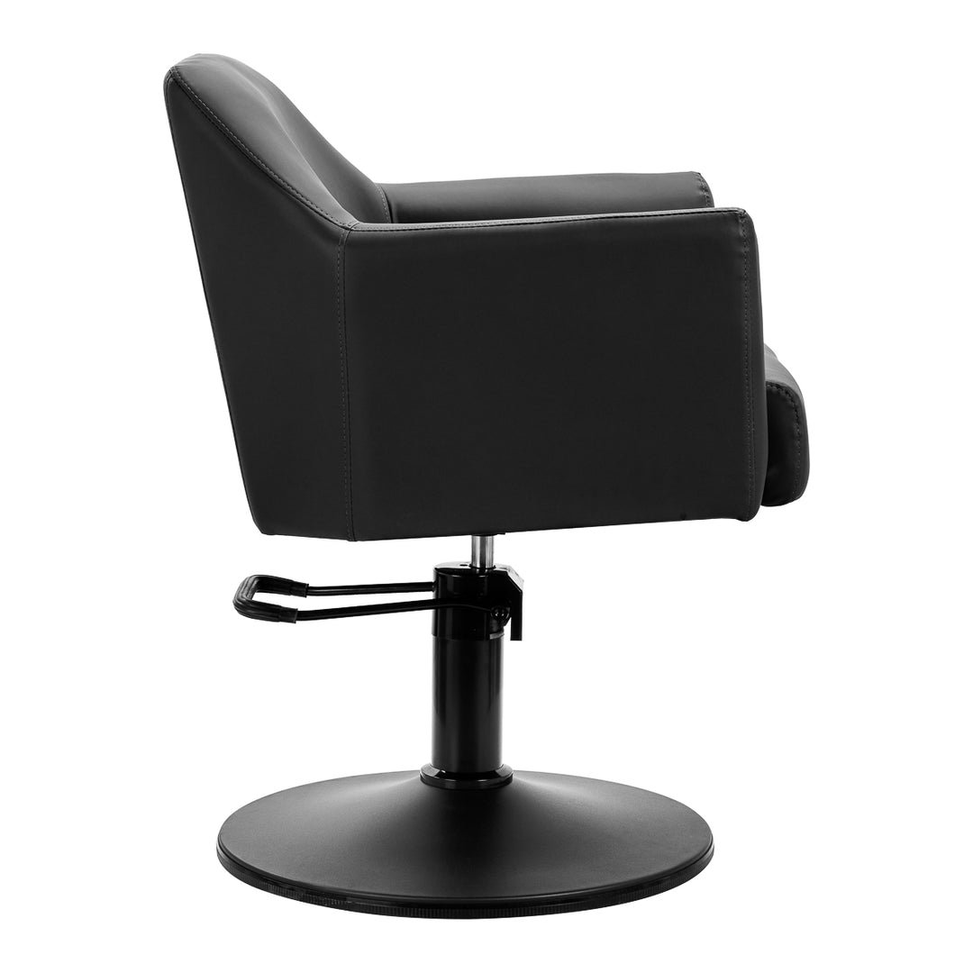 Silla de Peluquería Gabbiano Davos Negra 3