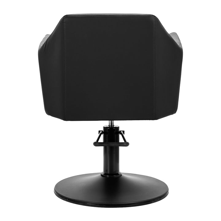 Silla de Peluquería Gabbiano Davos Negra 4