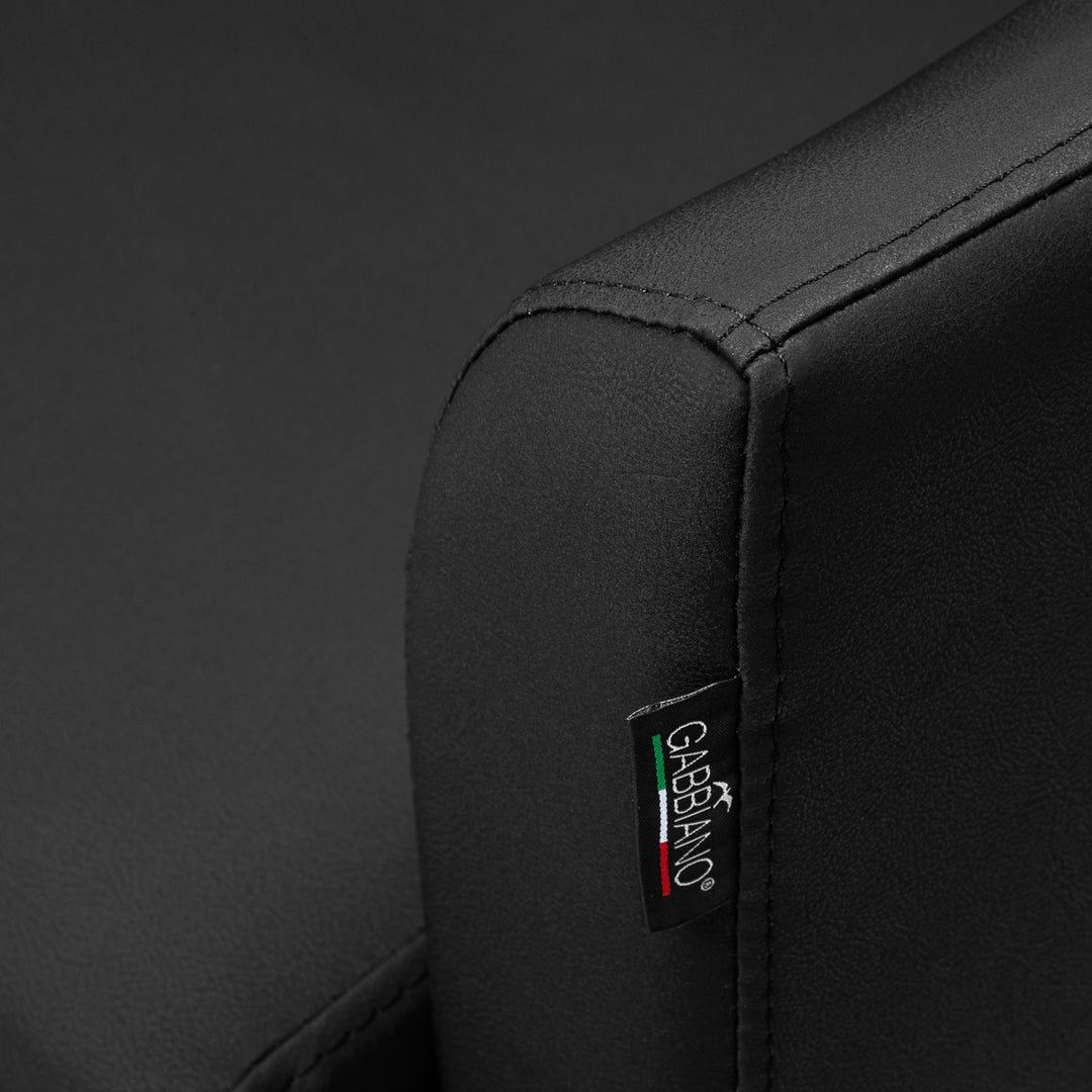 Silla de Peluquería Gabbiano Davos Negra 6