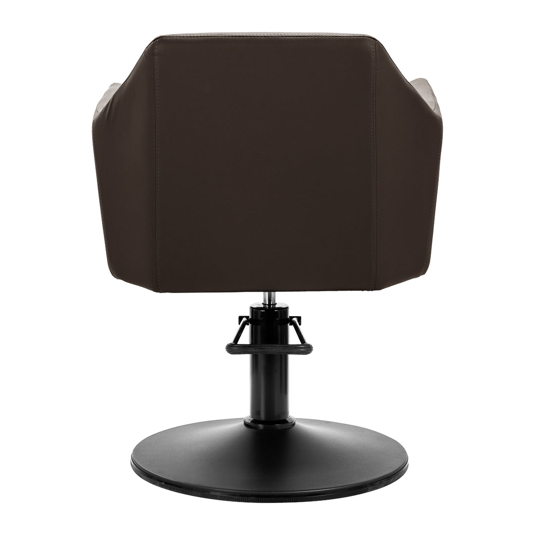 Silla de Peluquería Gabbiano Davos Marrón 4