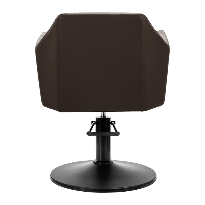 Silla de Peluquería Gabbiano Davos Marrón 4