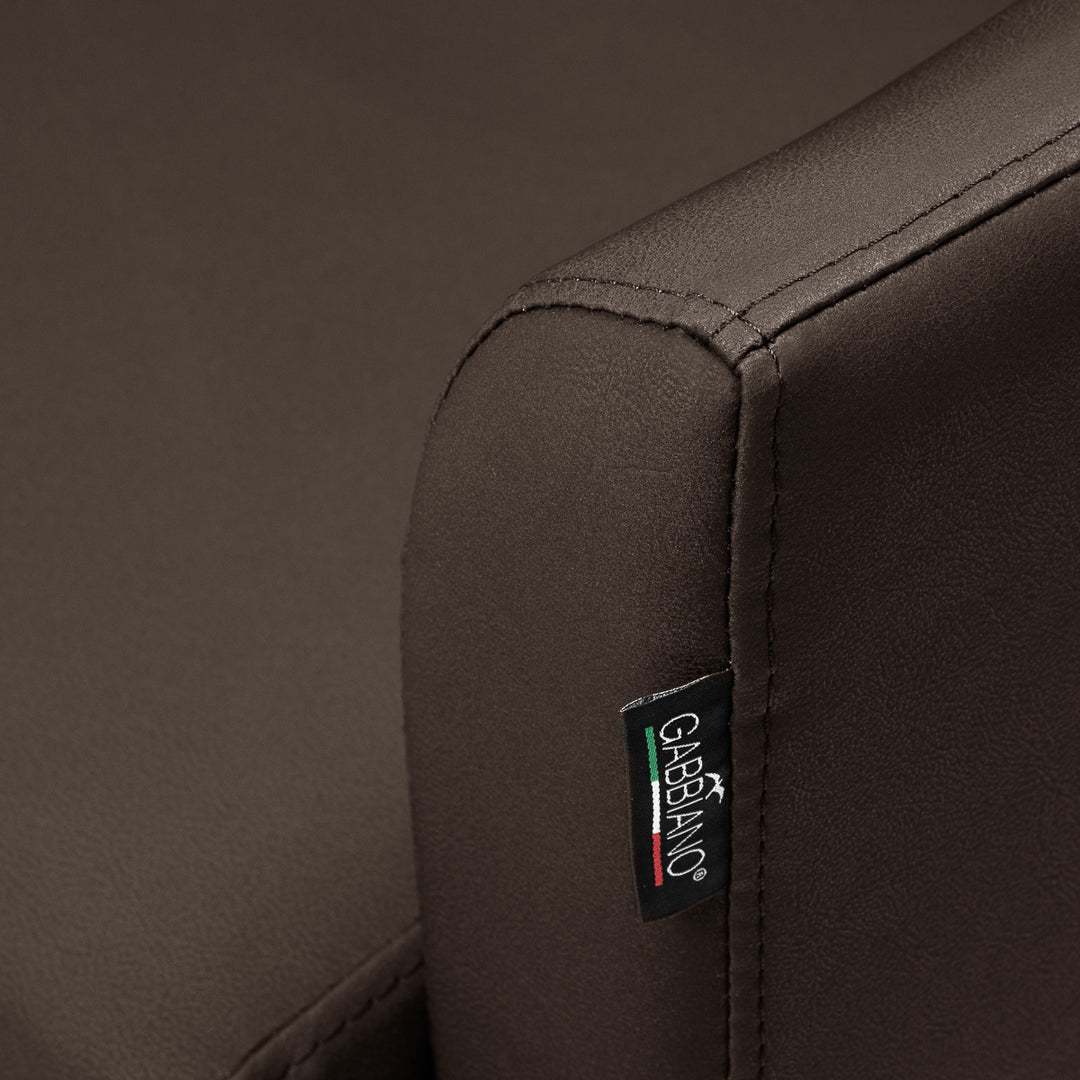 Silla de Peluquería Gabbiano Davos Marrón 6