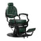 Sillón de Barberia Gabbiano President Verde‑Negro
