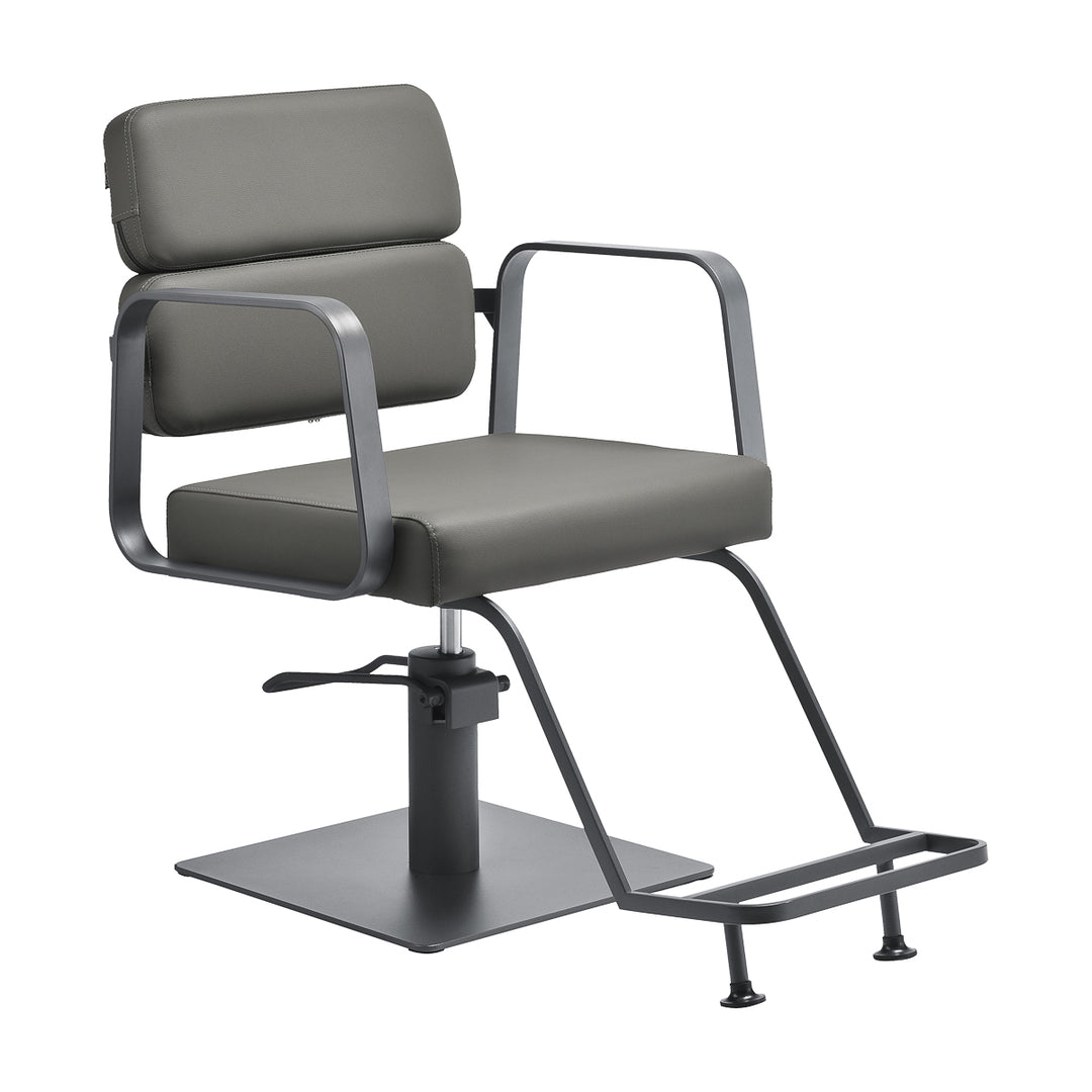 Sillón de peluquería Gabbiano Porto Gris-Gris