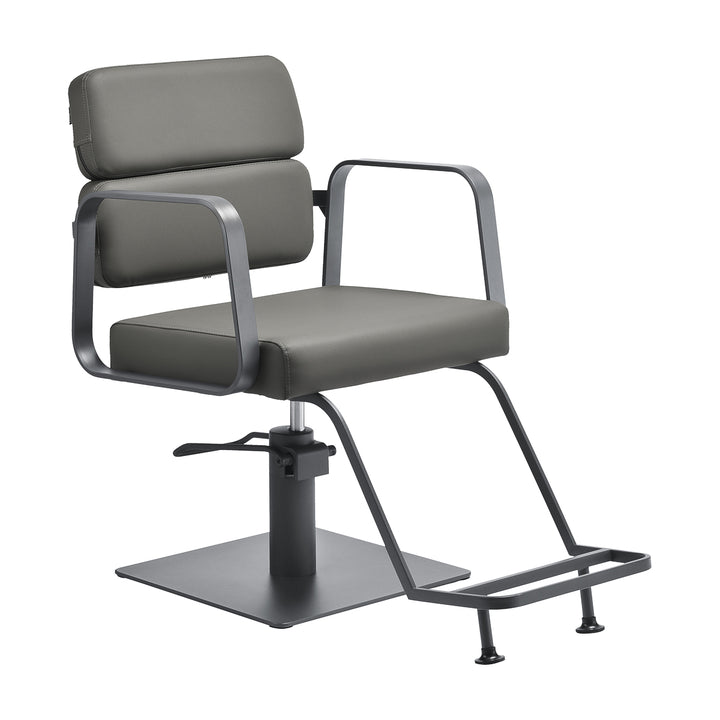 Sillón de peluquería Gabbiano Porto Gris-Gris