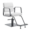 Sillón de peluquería Gabbiano Porto Blanco-Gris