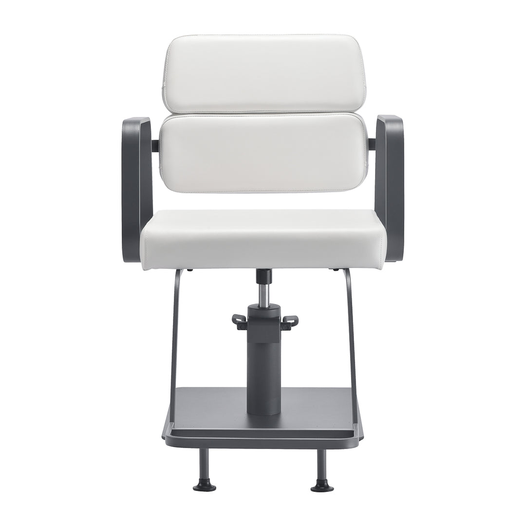 Sillón de peluquería Gabbiano Porto Blanco-Gris - imagen 3