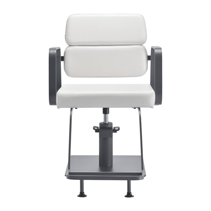 Sillón de peluquería Gabbiano Porto Blanco-Gris - imagen 3