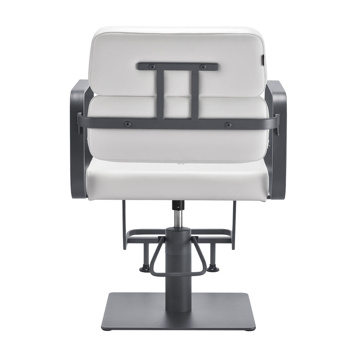 Sillón de peluquería Gabbiano Porto Blanco-Gris - imagen 4