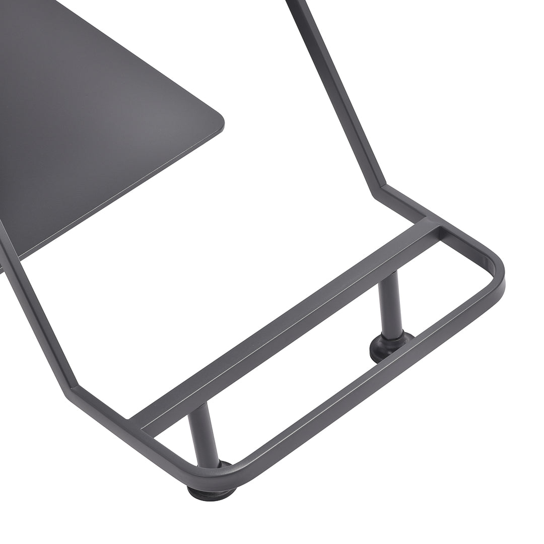 Sillón de peluquería Gabbiano Porto Blanco-Gris - imagen 8