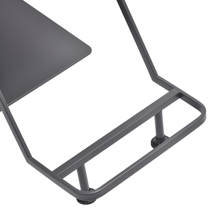 Sillón de peluquería Gabbiano Porto Blanco-Gris - imagen 8