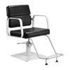 Sillón de peluquería Gabbiano Porto Negro-Blanco