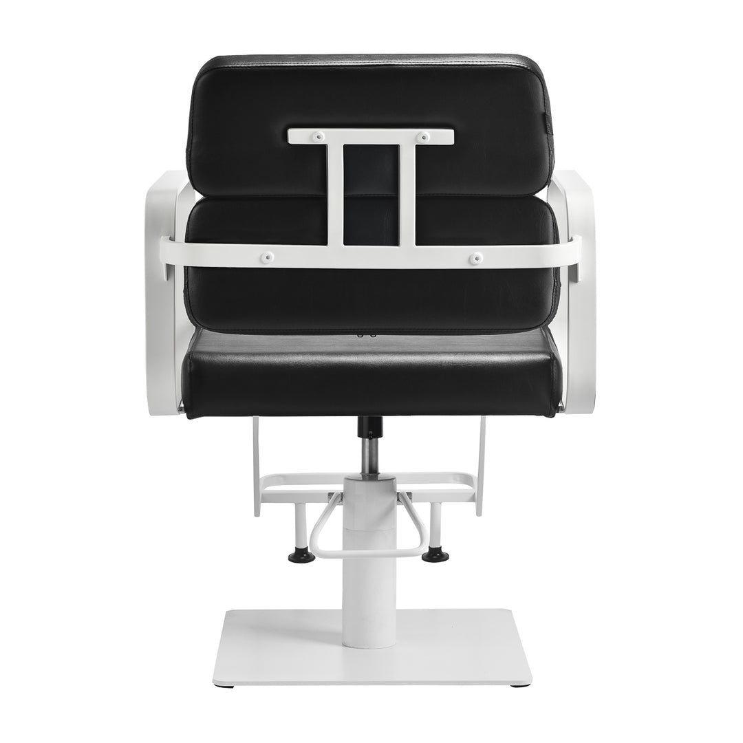 Sillón de peluquería Gabbiano Porto Negro-Blanco - imagen 3