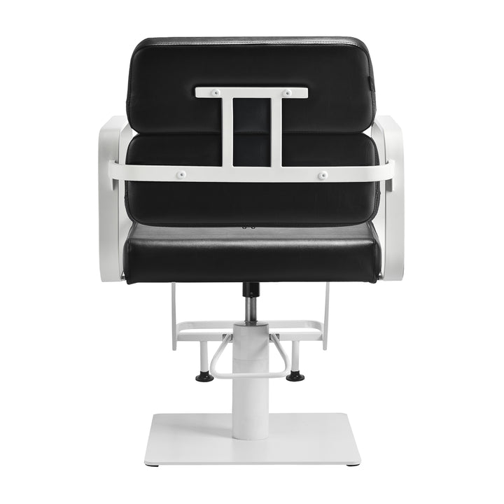 Sillón de peluquería Gabbiano Porto Negro-Blanco - imagen 3