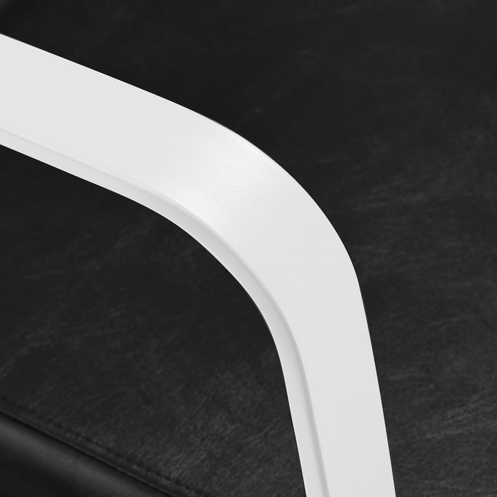 Sillón de peluquería Gabbiano Porto Negro-Blanco - imagen 5