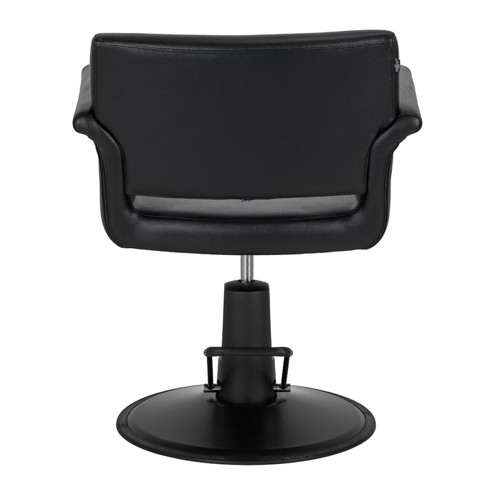 Sillón de peluquería Gabbiano Lucca Negro-Negro - imagen 3