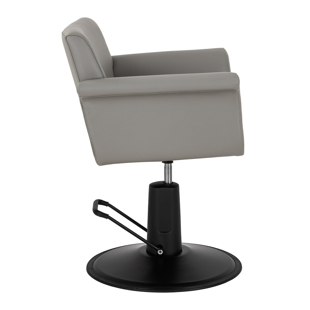 Sillón de peluquería Gabbiano Lucca Gris-Negro - imagen 4