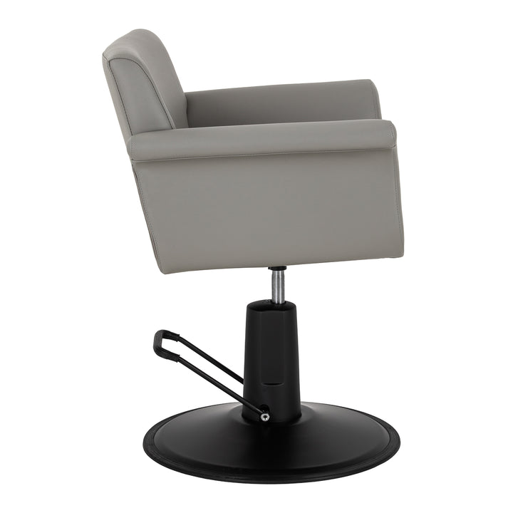 Sillón de peluquería Gabbiano Lucca Gris-Negro - imagen 4