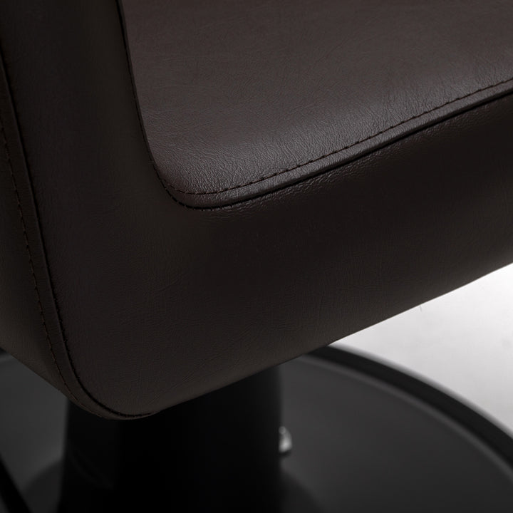 Sillón de peluquería Gabbiano Lucca Marrón-Negro - imagen 6