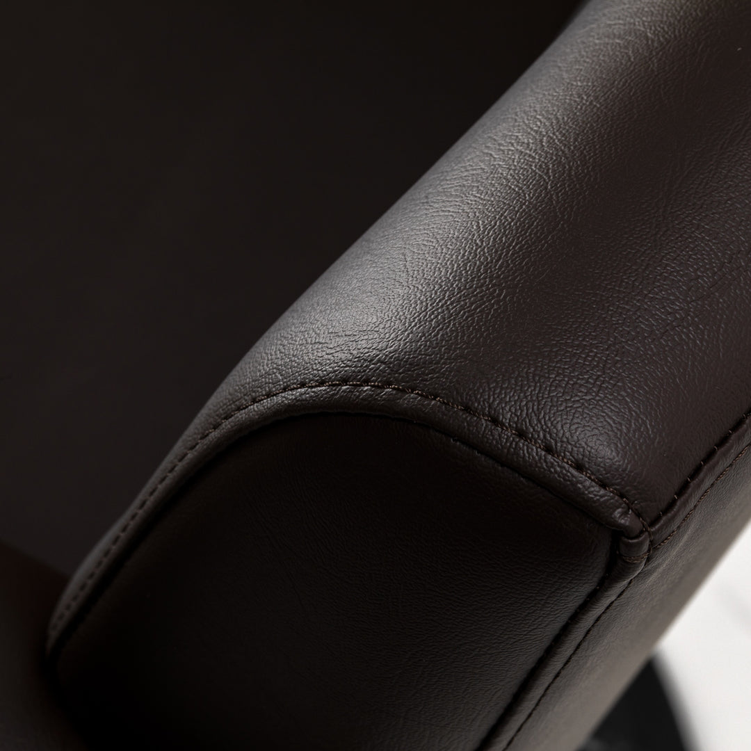 Sillón de peluquería Gabbiano Lucca Marrón-Negro - imagen 9