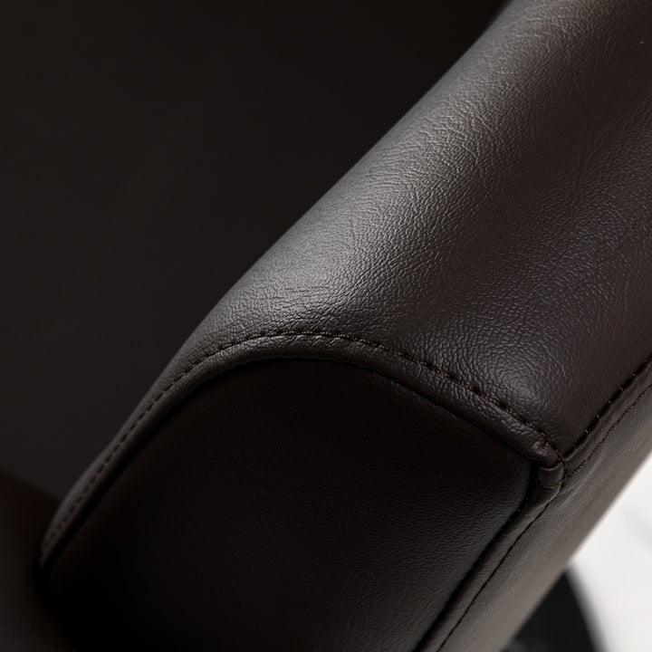 Sillón de peluquería Gabbiano Lucca Marrón-Negro - imagen 9