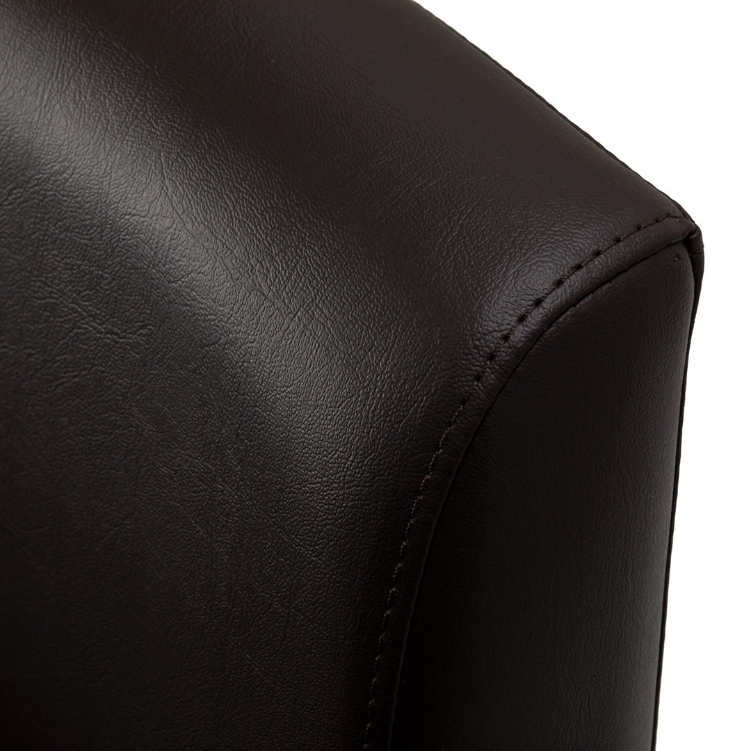 Sillón de peluquería Gabbiano Lucca Marrón-Negro - imagen 10